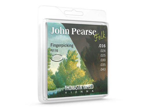 THPJ-116 Thomastik Infeld John Pearse Signature string set folk, E.B.G. nylon flatwound