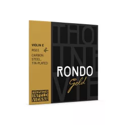   THRG-01 Thomastik Infeld Rondo Gold violin string E-1 4/4 medium, carbon steel, tin plated, ball end