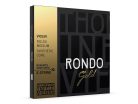 THRG-100 Thomastik Infeld Rondo Gold violin string set 4/4, synthetic core includes an extra E-1 gold