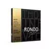 THRG-100 Thomastik Infeld Rondo Gold violin string set 4/4, synthetic core includes an extra E-1 gold