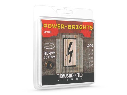 THRP-109 Thomastik Infeld Power Brights string set electric, magnecore, 009-011-017-026-037-046