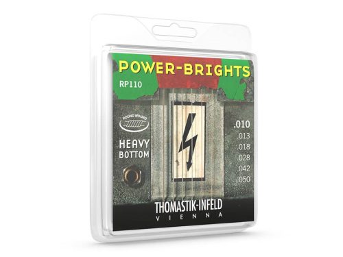 THRP-110 Thomastik Infeld Power Brights string set electric, magnecore, 010-013-018-028-042-050