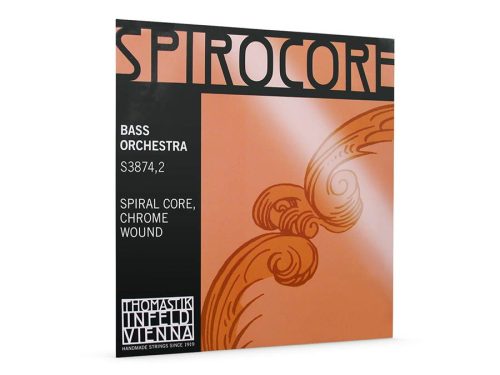 THS-3874-2 Thomastik Infeld Spirocore double bass string G-1 1/4, 90,5cm, spiral core, chrome