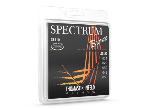 THSB-110 Thomastik Infeld Spectrum string set acoustic, bronze roundwound, 010-014-022-030-041-050