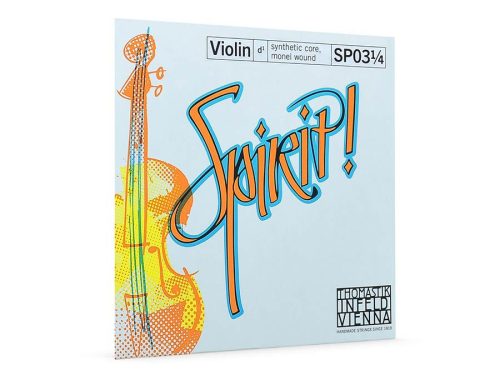 THSP-03-14 Thomastik Infeld Spirit! violin string D-3 1/4 medium, synthetic core, aluminum wound