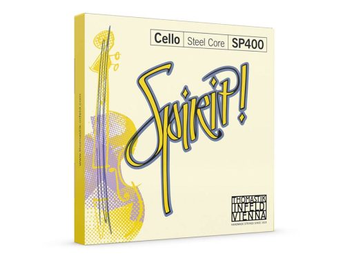 THSP-400 Thomastik Infeld Spirit! cello string set 4/4 medium, steel core