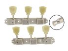 TK0708001 Allparts  Gotoh vintage deluxe style 3x3 keys on a strip, 70 mm, keystone buttons, nickel, 2pcs