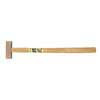 TL-HMF-S Hosco Japan  bronze fretting hammer, flat sides and curved side, total length 300 mm