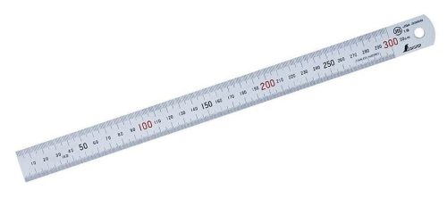 TL-RU300 Hosco Japan  stainless steel ruler, 30cm length