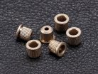 TLB-1-AN Gotoh Master Relic Collection string ferrules, set of 6, aged nickel