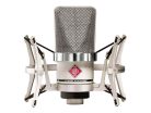 TLM102Stu Neumann TLM Series large diaphragm microphone, condenser, cardioid, P48, XLR-3 M, nickel, studio set