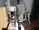 TLM102Stu Neumann TLM Series large diaphragm microphone, condenser, cardioid, P48, XLR-3 M, nickel, studio set