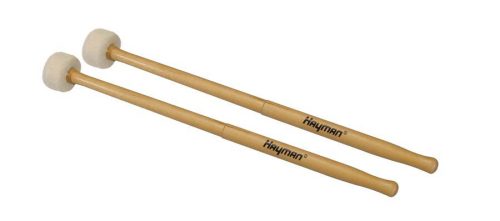 TM-1 Hayman  timpani mallets, 375 mm. maple handle, pair, 38 mm. felt head