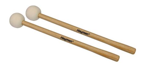 TM-10 Hayman  timpani mallets, 366 mm. maple handle, pair, 52 mm. felt core head