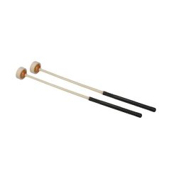   TM-19 Hayman  timpani mallets, 325 mm. plastic handle, pair, 35 mm. wood core head, felt ring