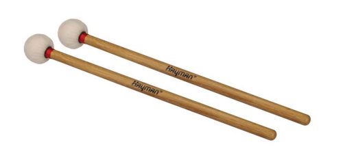 TM-21 Hayman  timpani mallets, 368 mm. oak handle, pair, 44 mm. felt core head