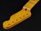 TMNFC Allparts  neck for Telecaster®, maple fretboard, 10", 21 tall frets, vintage tinted nitrocellulose finish