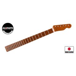   TMNFVRF Allparts Select limited edition Vintage Spec replacement neck for Telecaster, AAA+ roasted flamed maple, soft V shape, nitro finish