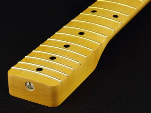 TMNFV Allparts  neck for Telecaster®, profile V, maple, 7,25", 21 frets, vintage tinted nitrocellulose finish