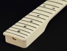 TMO22 Allparts  neck for Telecaster®, maple, maple fretboard, 12" radius, 22 jumbo frets, sanded/unfinished