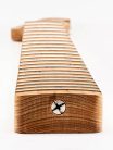 TMOCRF Allparts Select limited edition VIN-MOD replacement neck for Telecaster, AAA+ roasted flamed maple, unfinished