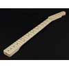 TMOC Allparts  neck for Telecaster®, profile C, maple fretboard, 10" radius, 21 tall frets, sanded/unfinished