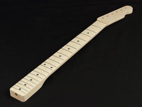 TMOFAT Allparts  neck for Telecaster®, chunky, maple fretboard, 9,5" radius, 21 tall frets, sanded/unfinished