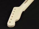 TMOFAT Allparts  neck for Telecaster®, chunky, maple fretboard, 9,5" radius, 21 tall frets, sanded/unfinished