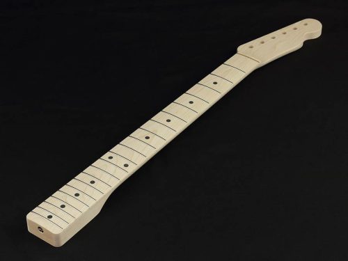 TMOV Allparts  neck for Telecaster®, profile V, maple fretboard, 7,25" radius, 21 vintage frets, sanded/unfinished