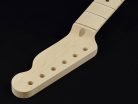 TMO Allparts  neck for Telecaster®, maple fretboard, 7,25" radius, 21 vintage frets, sanded/unfinished