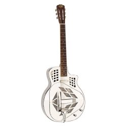   TMP12CSC/NI Royall Tri Cone 12 fret resonator TAMPA CUT SC, bell brass body nickel finish, with softcase