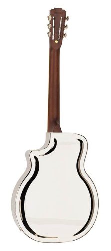 TMP12CSC/NI Royall Tri Cone 12 fret resonator TAMPA CUT SC, bell brass body nickel finish, with softcase