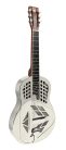 TMP12SQ/NI Royall Tri Cone 12 fret square neck resonator TAMPA SQUARE, bell brass body nickel finish, with softcase