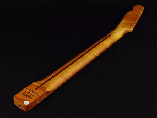 TMVFC Allparts  neck for Telecaster®, maple fretboard, 10" radius, 21 tall frets, vintage aged polyurethane finish