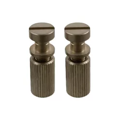   TP0455007 Allparts  studs and anchors for stopbar tailpiece, aged chrome, set of 2 pcs.