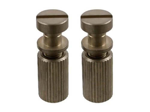 TP0455007 Allparts  studs and anchors for stopbar tailpiece, aged chrome, set of 2 pcs.