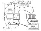 TP3747L01 Allparts  Vibramate® Bigsby® V5-TEV-2 left-handed for Telecaster®, nickel