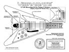 TP3774001 Allparts  Vibramate V7-VW, adapts Bigbsy® B7 to fit on Flying V®, includes bracket, nickel