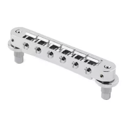   TP6-CH TonePros  TP6 -tune-o-matic bridge, for USA guitars, chrome