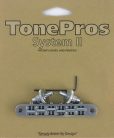 TP6-CH TonePros  TP6 -tune-o-matic bridge, for USA guitars, chrome