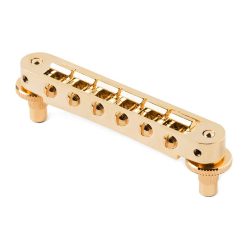   TP6-G TonePros  TP6 tune-o-matic bridge, for USA guitars, gold