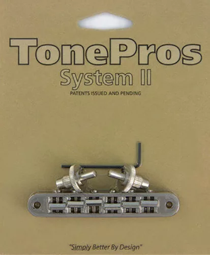 TP6-N TonePros  TP6 tune-o-matic bridge, for USA guitars, nickel