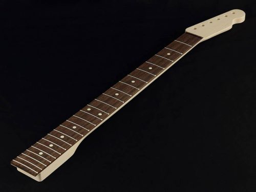 TRBAR Allparts  neck for Telecaster®, baritone, rosewood fretboard, 12" radius, 24 medium frets, sanded/unfinished