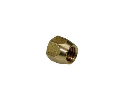 TRN-30 Boston  truss rod nut, hexagonal, brass, "G-style"