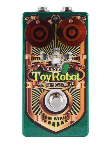 TRO-20 Lounsberry Pedals Handwired Point-to-Point "Toy Robot" multi stage analog FET low gain overdrive