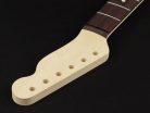 TRO62 Allparts  neck for Telecaster®, veneer rosewood fretboard, 7,25" radius, 21 vintage frets, sanded/unfinished