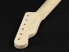 TRO62 Allparts  neck for Telecaster®, veneer rosewood fretboard, 7,25" radius, 21 vintage frets, sanded/unfinished