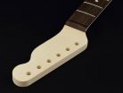 TROC Allparts  neck for Telecaster®, rosewood fretboard, 10" radius, 21 tall frets, sanded/unfinished