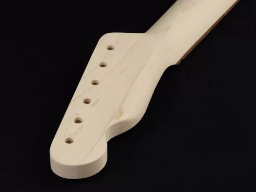 TROW Allparts  neck for Telecaster®, wide, rosewood fretboard, 9,5" radius, 21 tall frets, sanded/unfinished