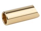 TRS-DA The Rock Slide  polished brass Dylan Adams signature slide sizeXS/S, with double cutaway